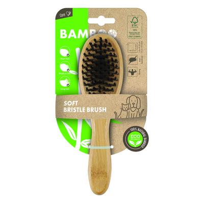 M-Pets Bambusbürste mit
