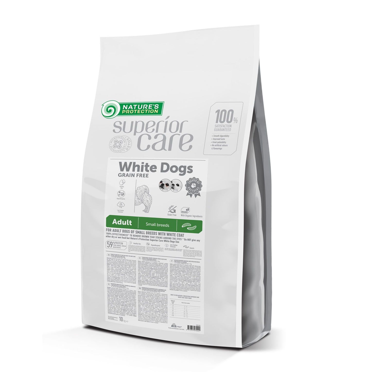 Sup Care Dog White Ad Mini Insect
