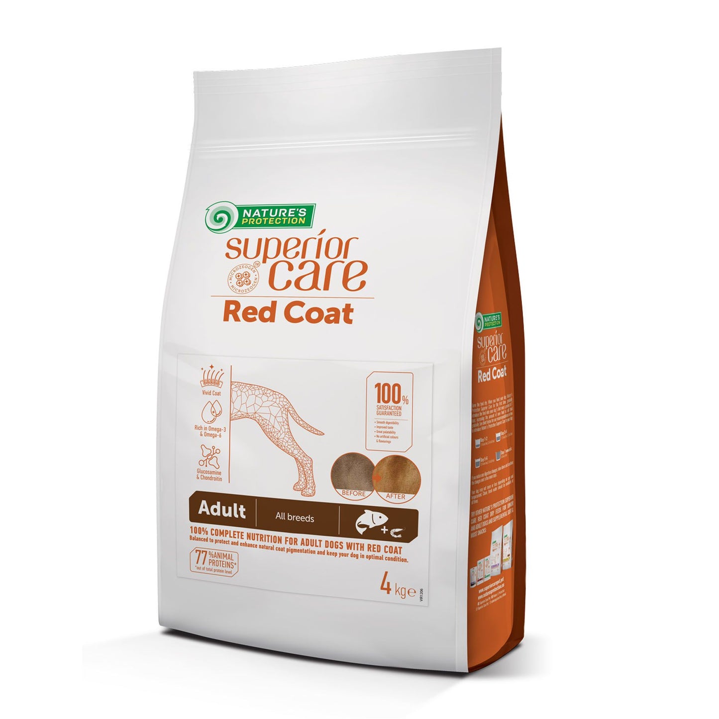 Sup Care Dog Red Adult All Bre Lachs