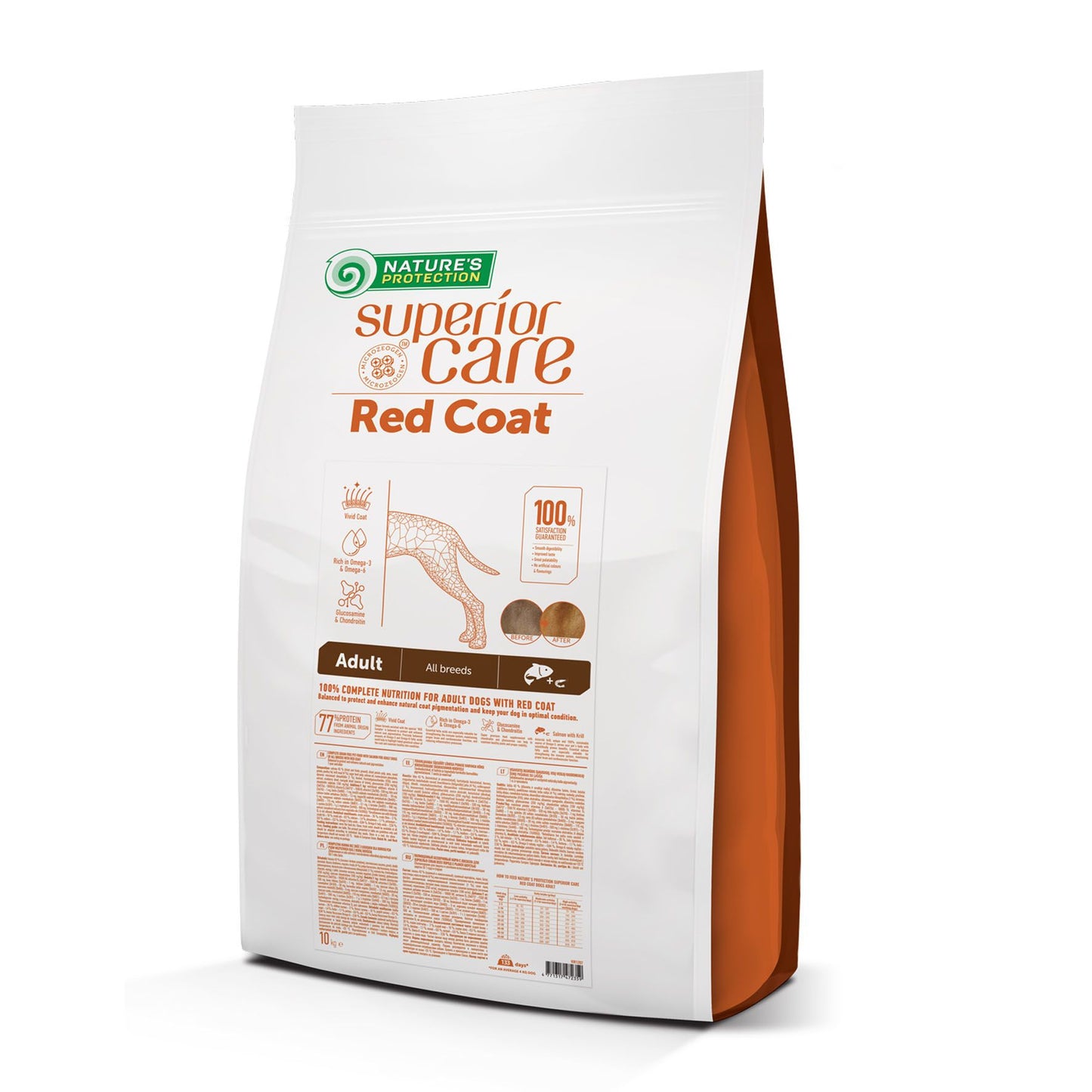 Sup Care Dog Red Adult All Br Lachs