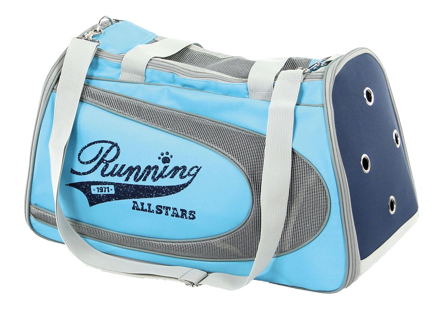 Hund- & Katzen-Tragtasche Allstars blau