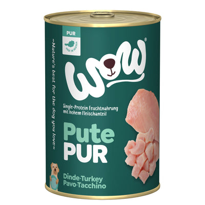 WOW Pur Truthahn Singel Protein