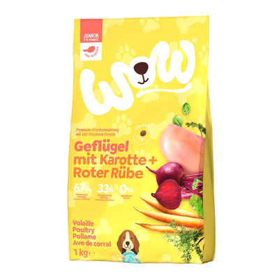 WOW Trockenf. Minis Junior Geflügel
