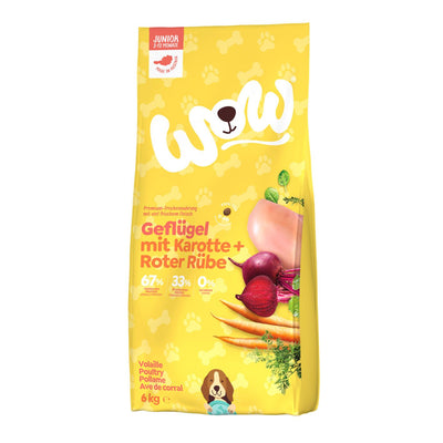 WOW Trockenfutter Junior Geflügel