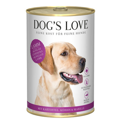 DOG'S LOVE Lamm Kart & Kürbis & Aprikos