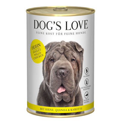 DOG'S LOVE Huhn Birne & Quinoa & Karot