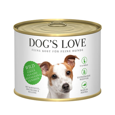 DOG'S LOVE Wild Kartofl & Zwetsch & Sel