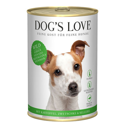 DOG'S LOVE Wild Kartofl & Zwetsch & Sel
