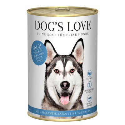 DOG'S LOVE Fisch Amar & Karot & Löwenz
