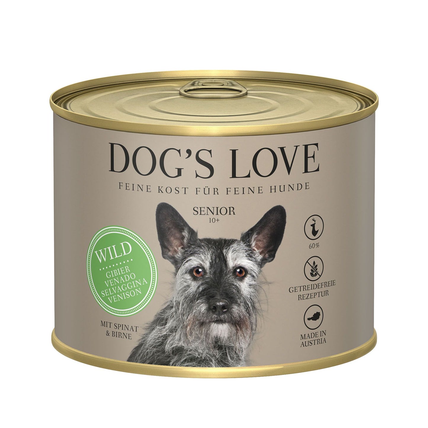 DOG'S LOVE Wild Spinat & Birne