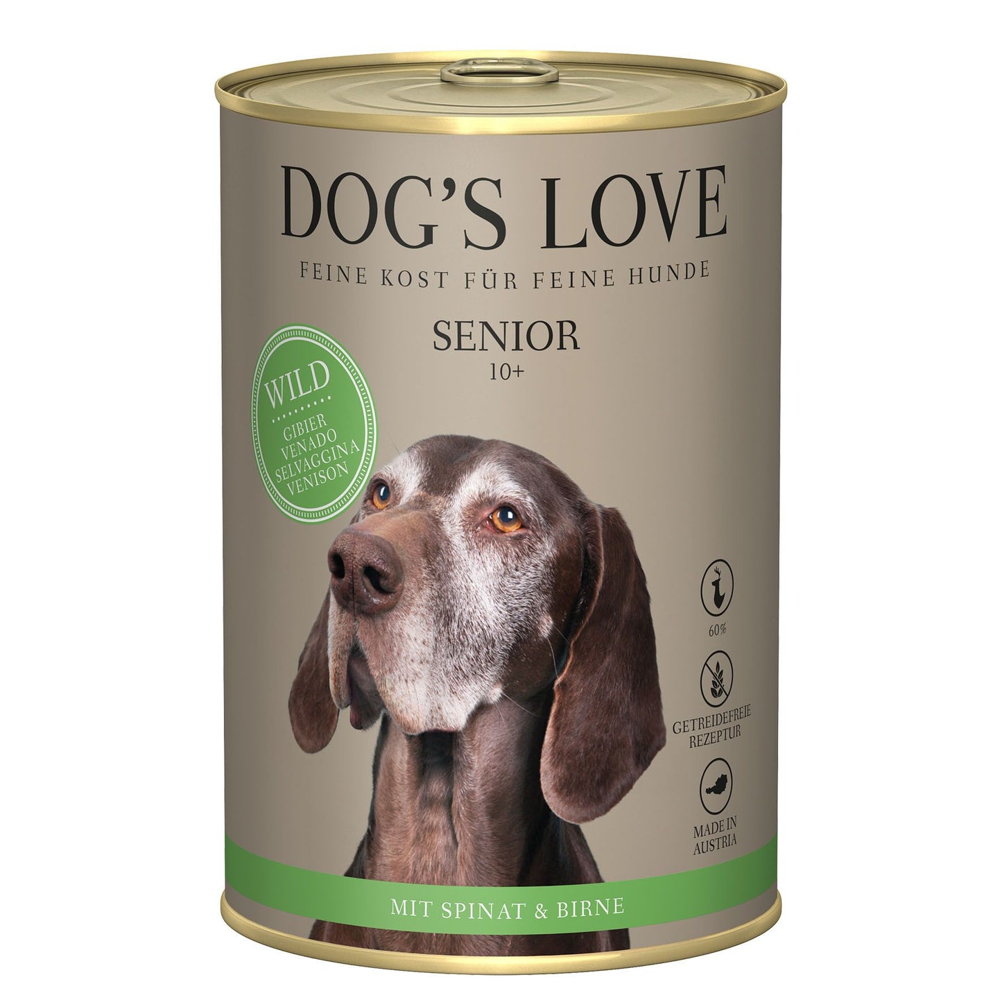 DOG'S LOVE Wild Spinat & Birne