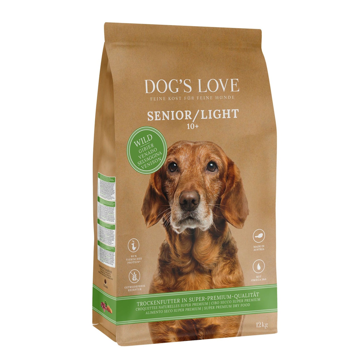 DOG'S LOVE Wild Süßkartoffel & Spinat