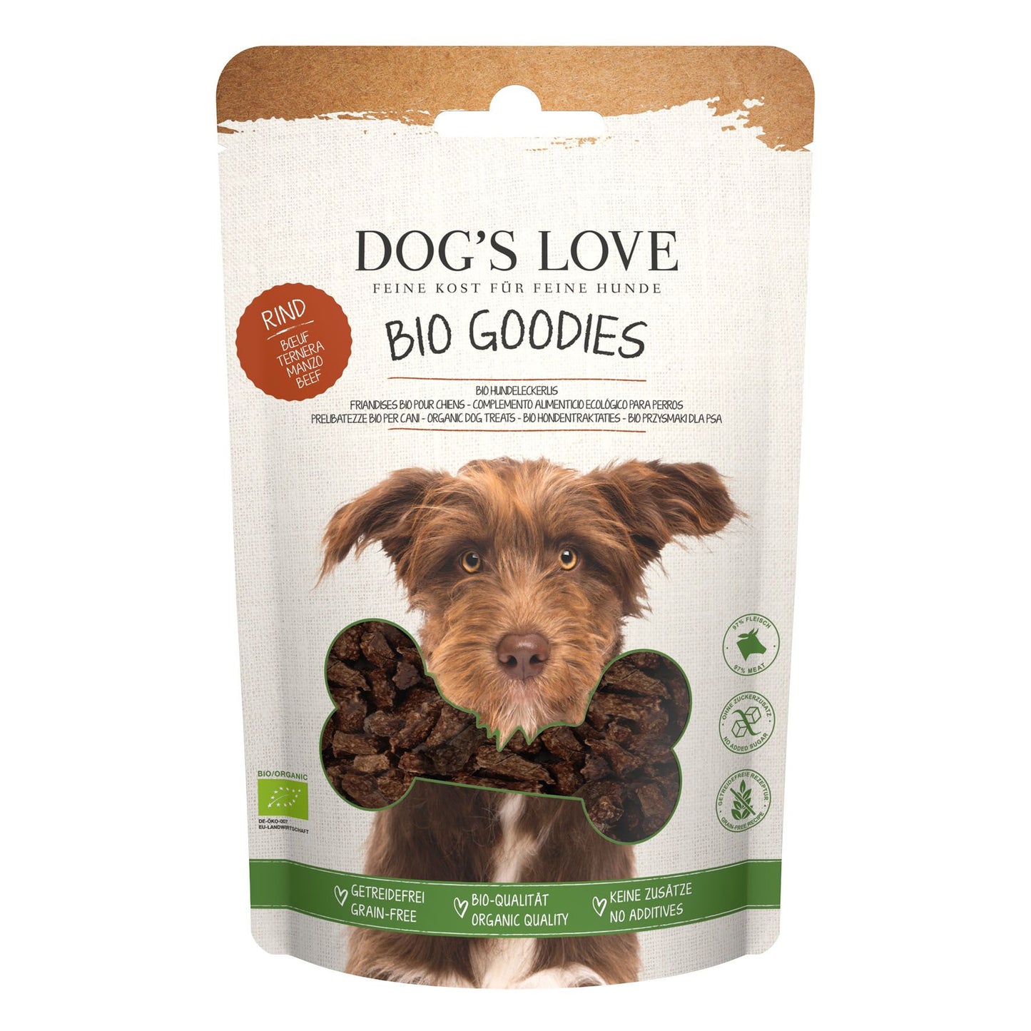 DOG'S LOVE GOODIES BIO Rind