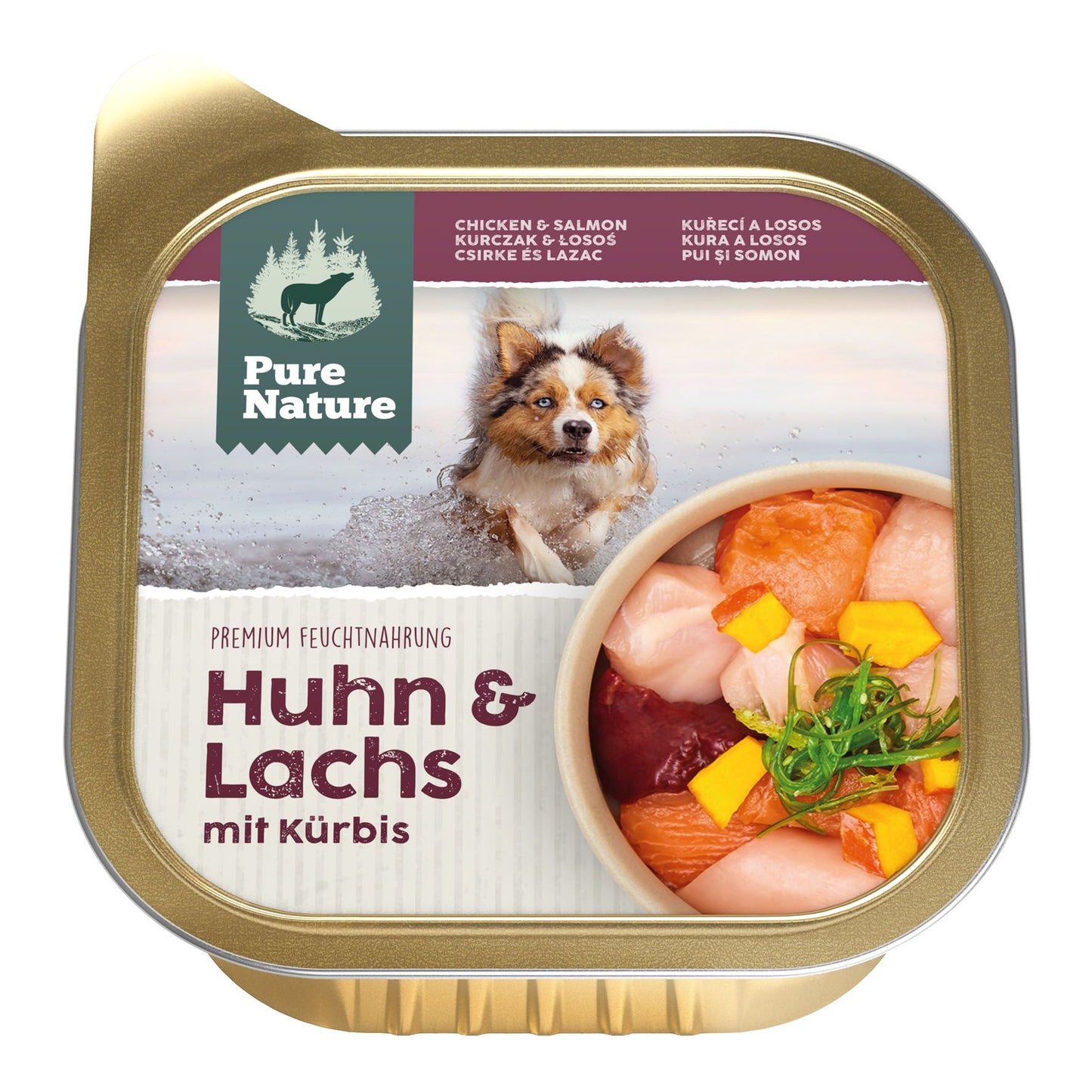 PureNature Huhn & Lachs mit Kürbis