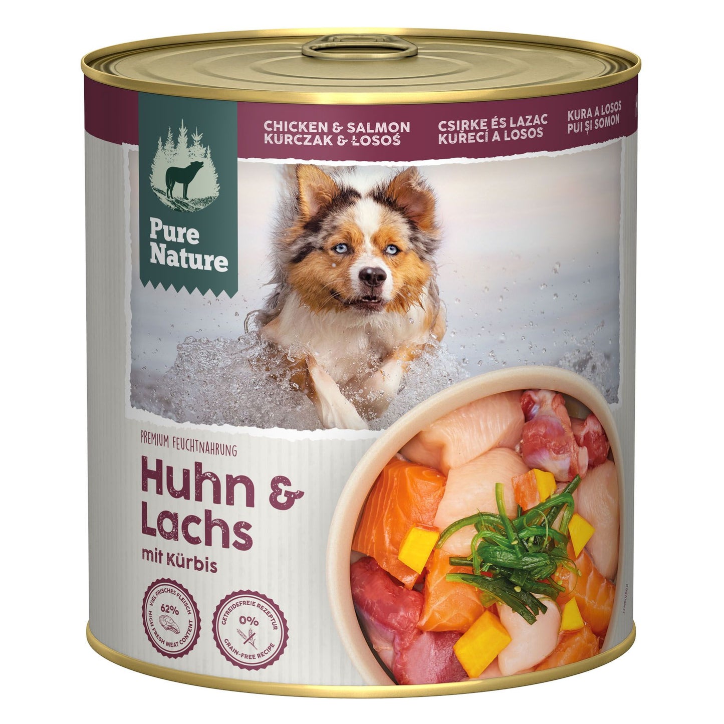 PureNature Huhn & Lachs mit Kürbis
