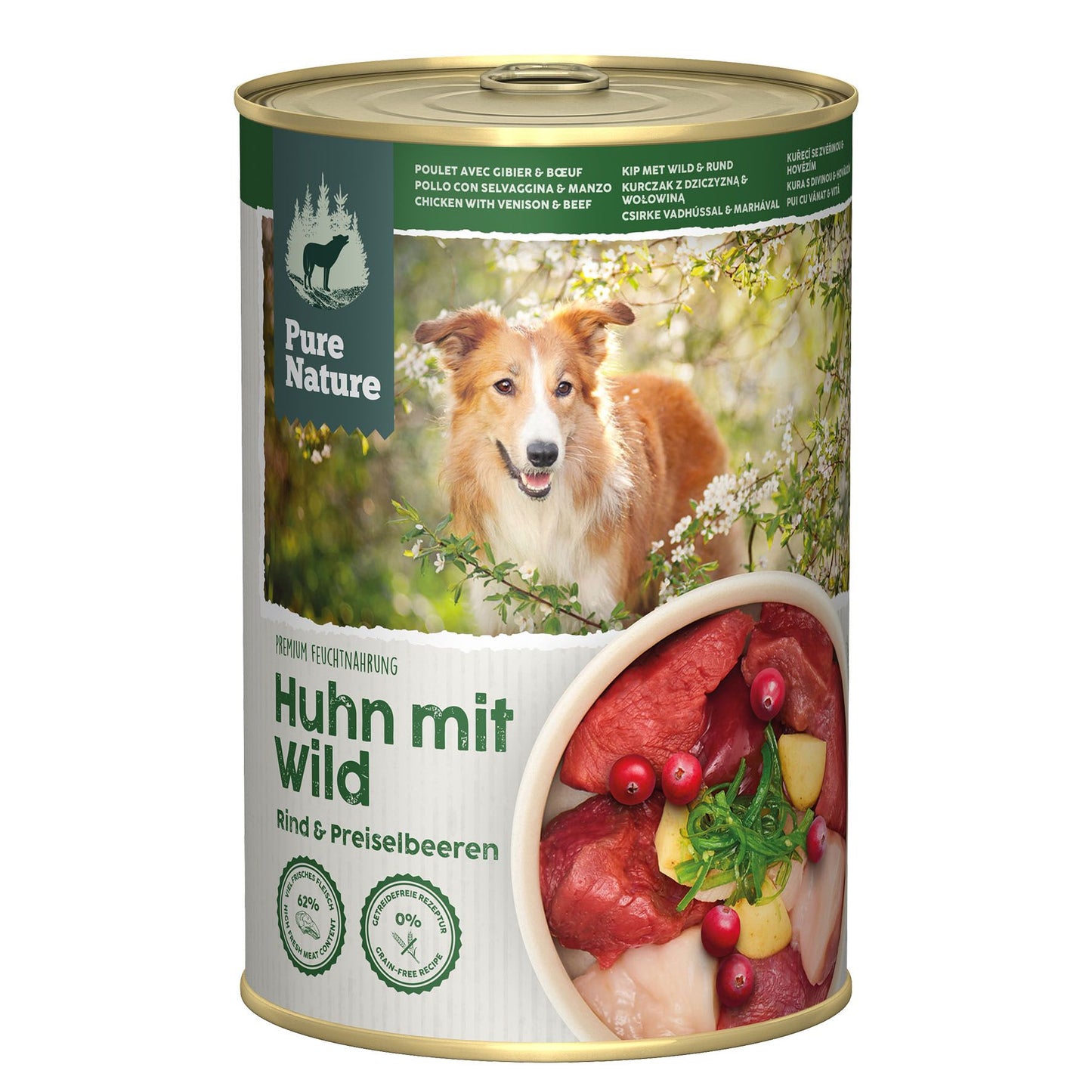 PureNature Huhn mit Wild & Rind