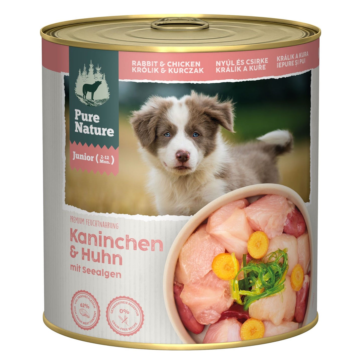 PureNature Kaninchen & Huhn Seealge