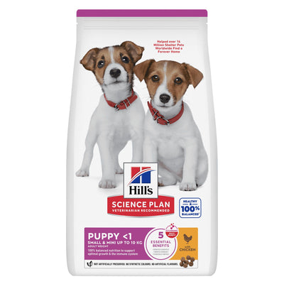 Hill's Hund Puppy Small & Mini Huhn