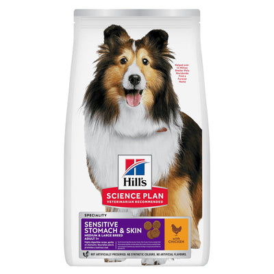 Hill's Adult Sen. Stomach + Skin Huhn