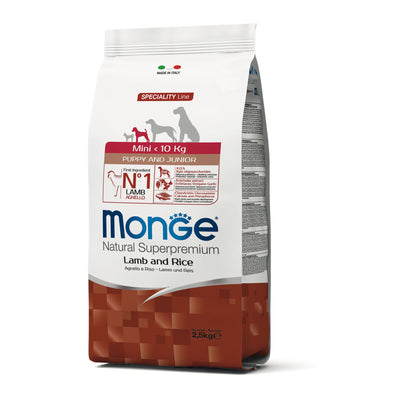 Monge Dog Puppy & Junior Mini Lamb