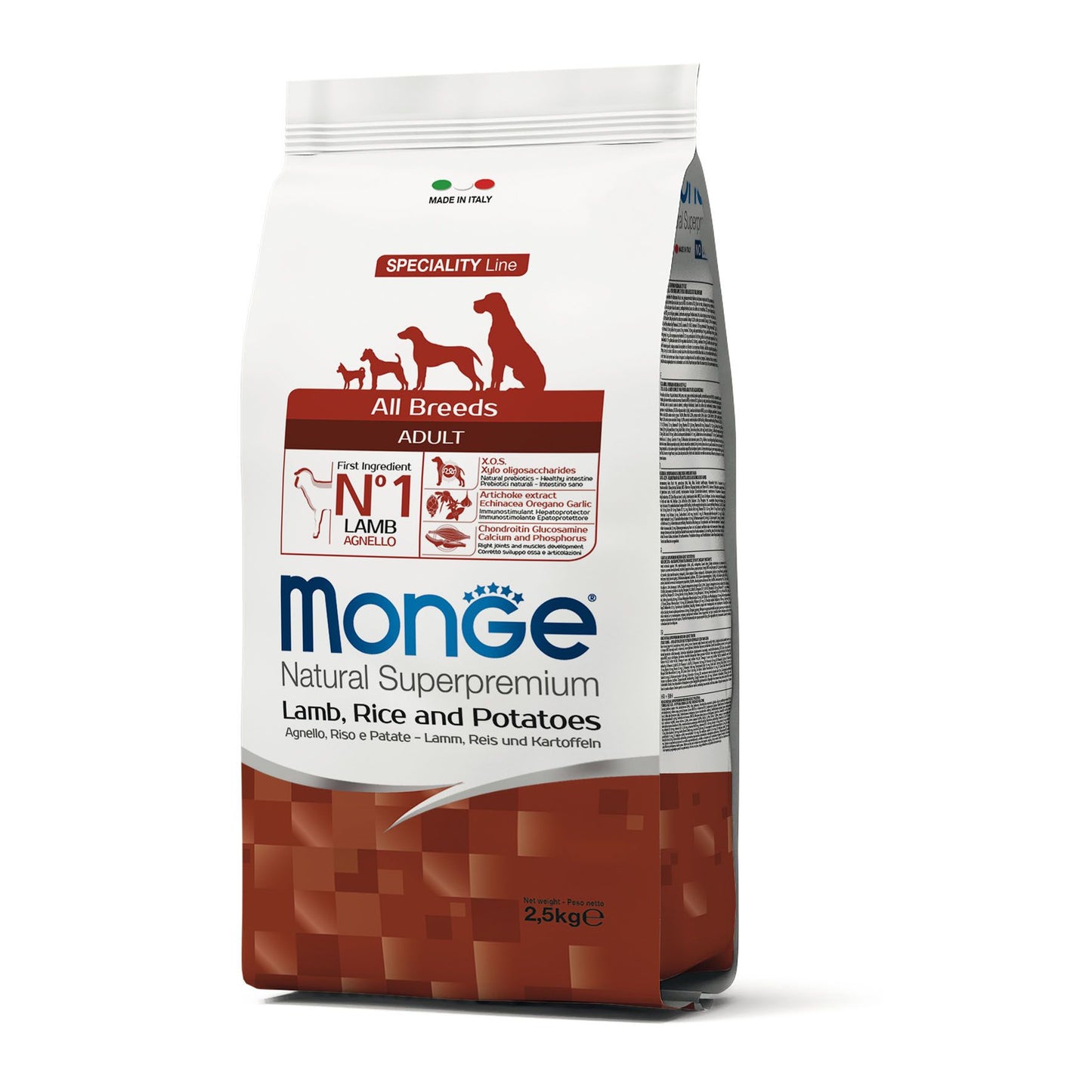 Monge Dog Adult ALL BREEDS Lamb
