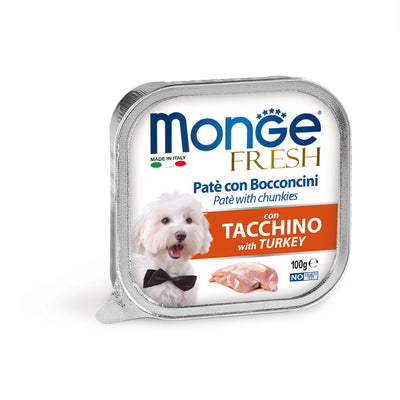 Monge Dog FRESH Pâté Turkey