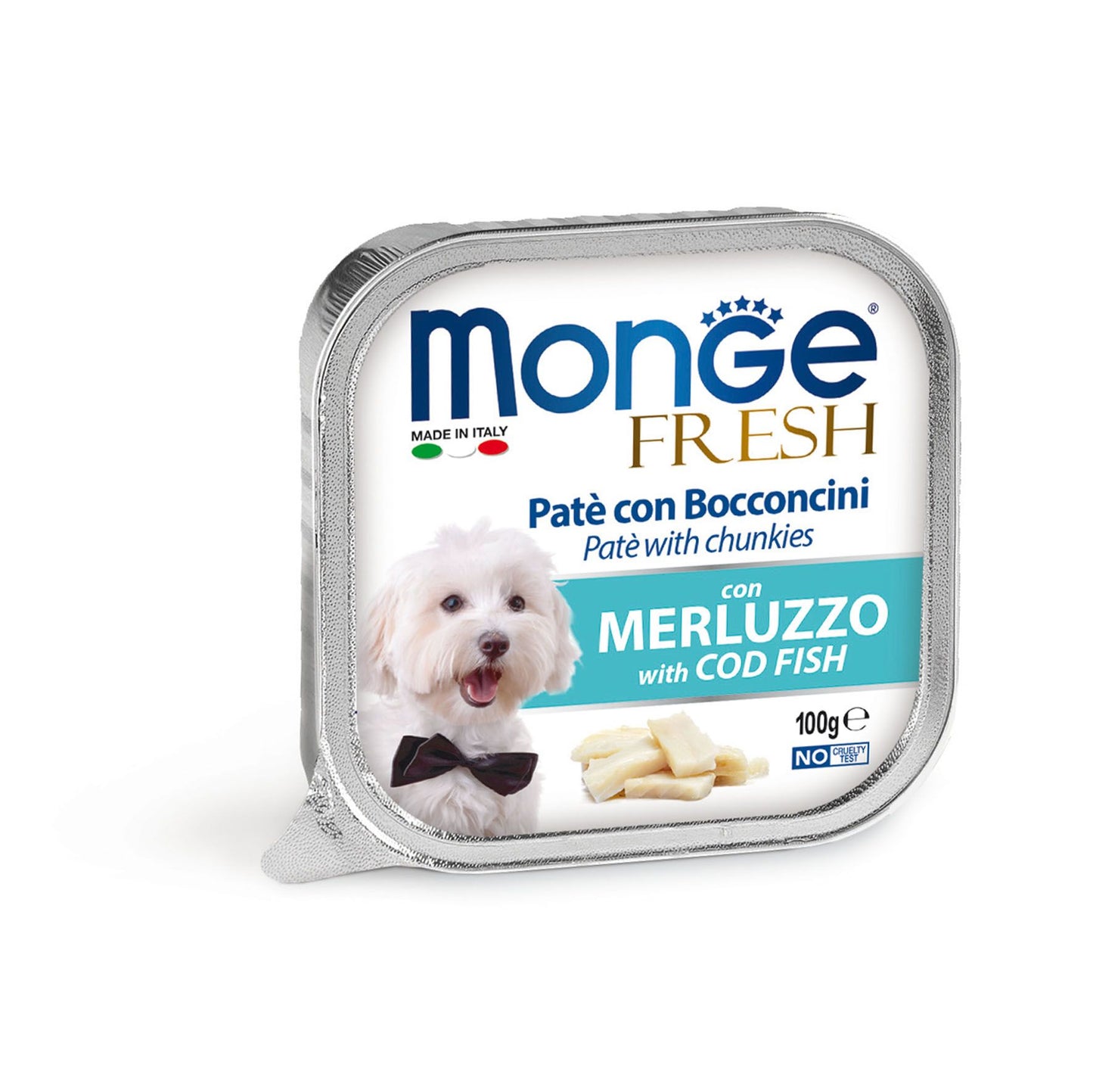 Monge Dog FRESH Pâté Cod Fish