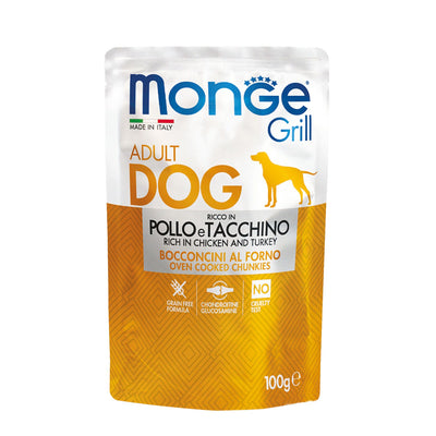 Monge Grill Dog Adult Chicken & Turk