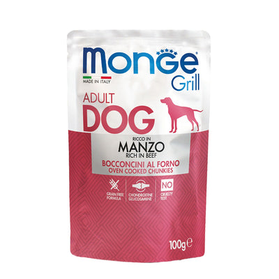 Monge Grill Dog Adult Beef