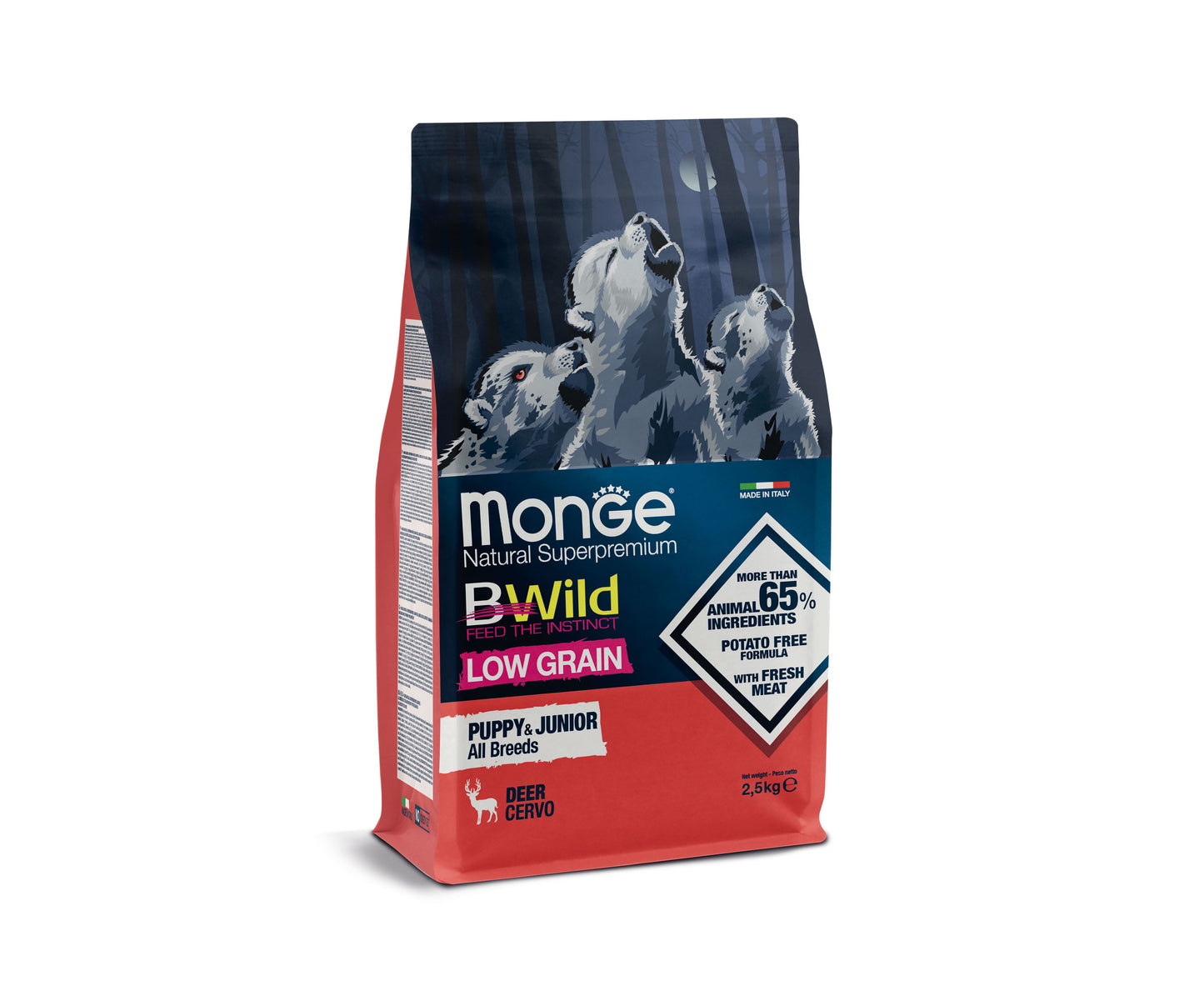 Monge BWild LG Puppy & Junior Deer