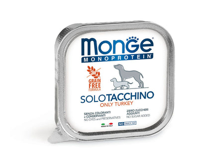 Monge Dog Monoprotein Pâté Turkey