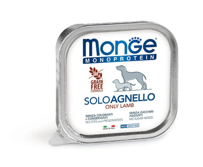 Monge Dog Monoprotein Pâté Lamb