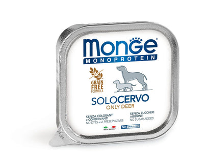 Monge Dog Monoprotein Pâté Deer
