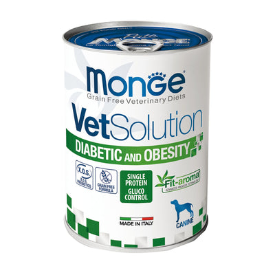 Monge Dog VET Diabetic & Obesity Mono