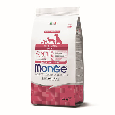 Monge Dog Adult ALL BREEDS Beef