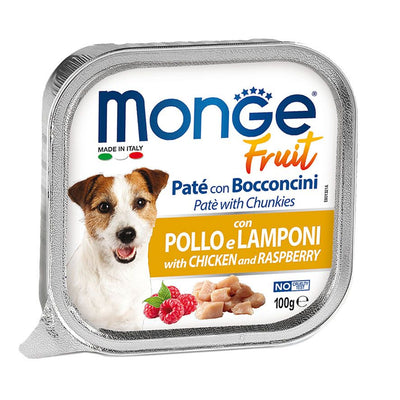 Monge Dog Fruit Chicken & Raspberry