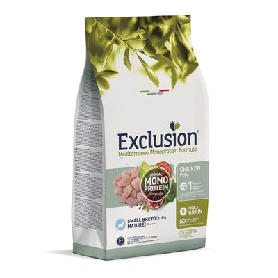 Exclusion Dog Mature Small Chicken