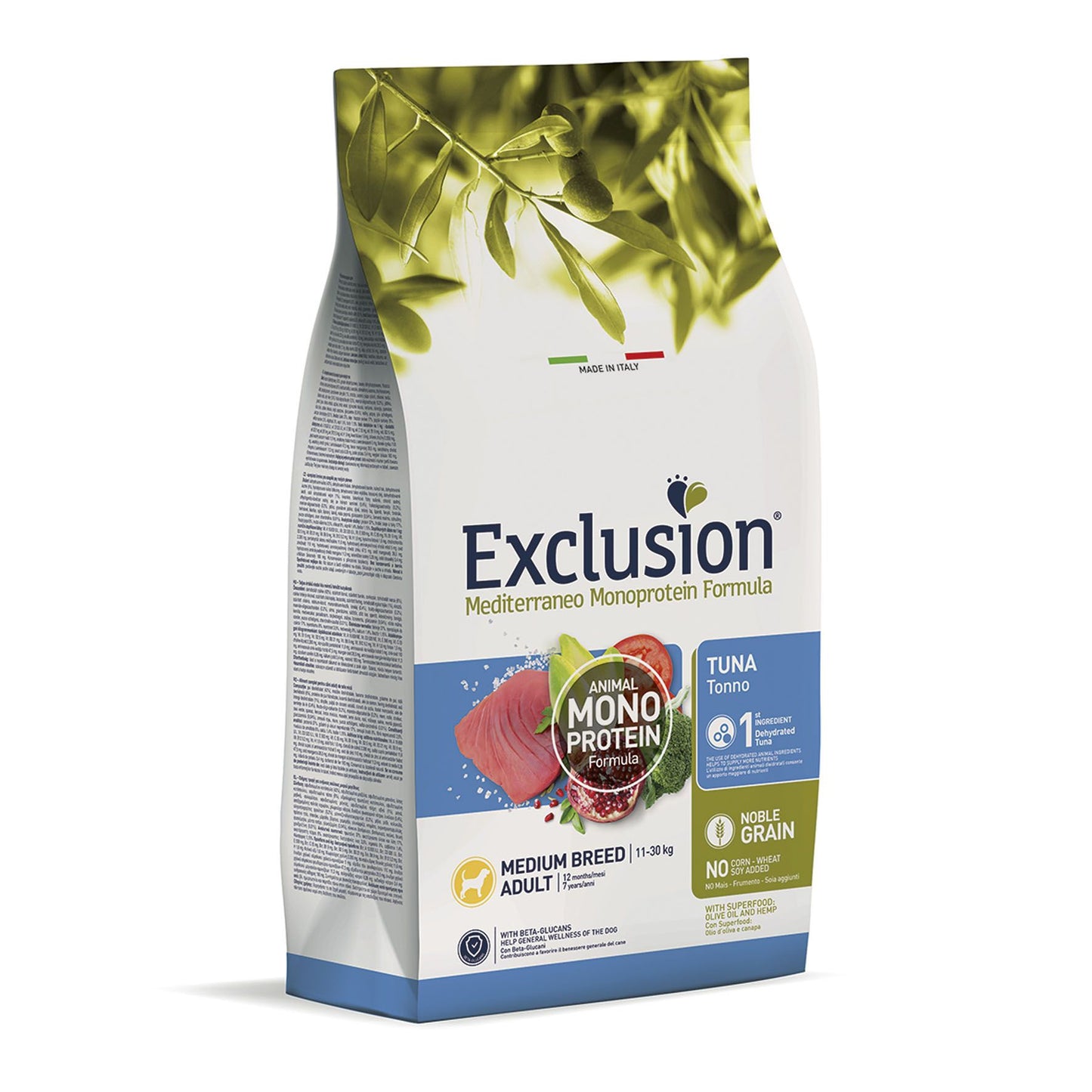 Exclusion Dog Adult Medium Tuna