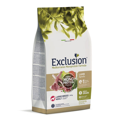 Exclusion Dog Adult Large Lamb