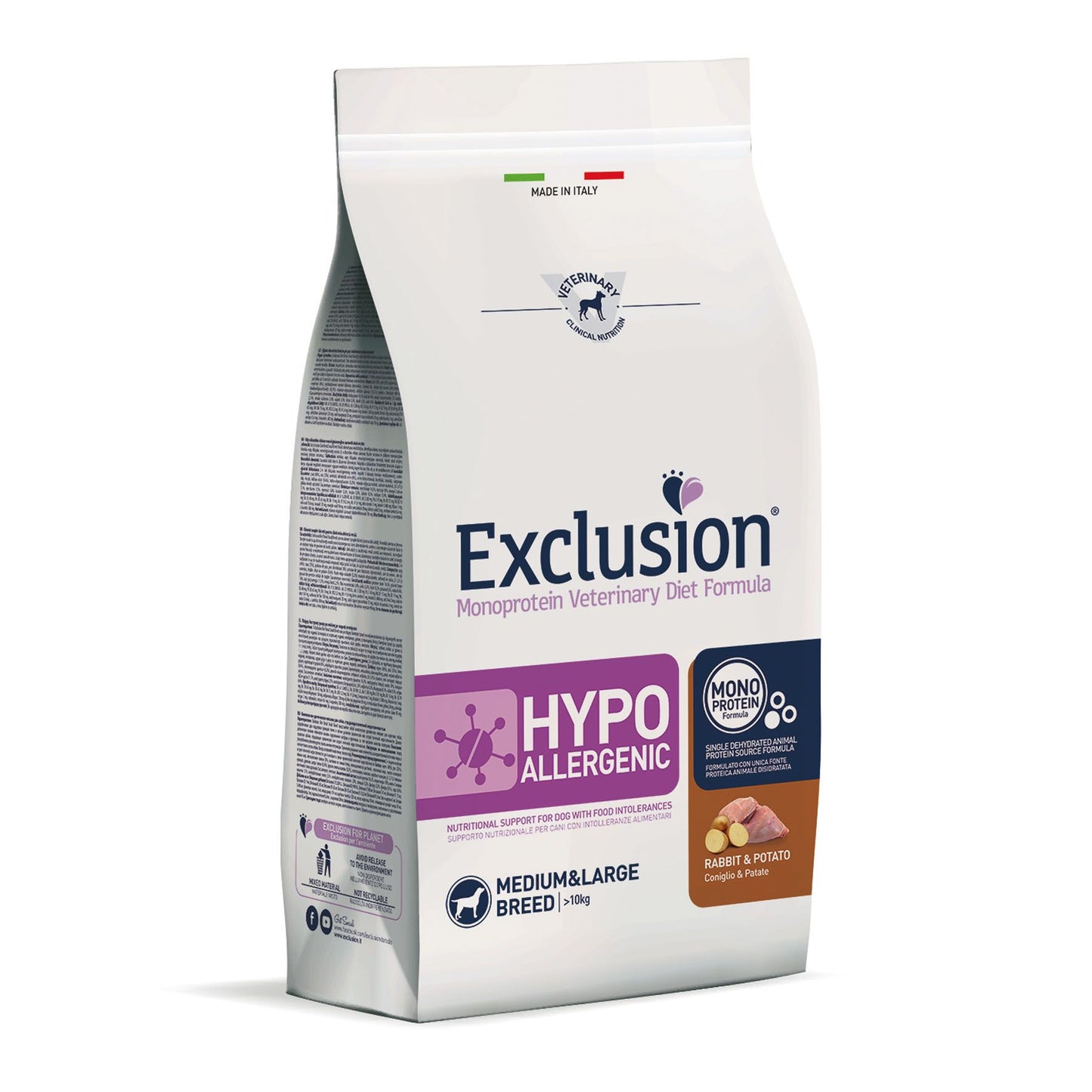 Exclusion Dog VET Adult Med & L Rabbit