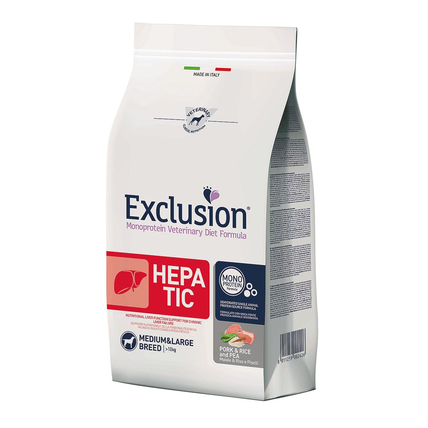 Exclusion Dog VET HEPATIC Ad. Med