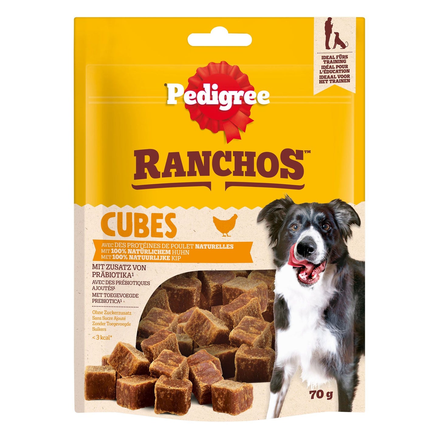 Pedigree Ranchos Cubes Huhn