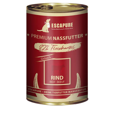 Escapure Rinder Gulasch Dose