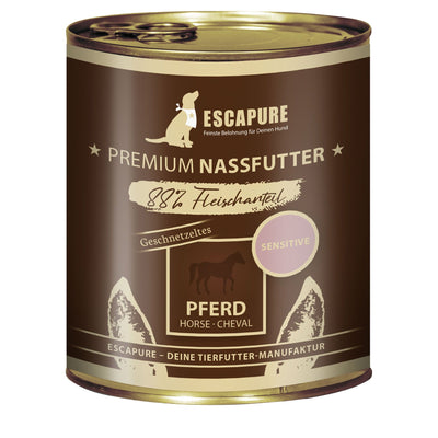Escapure Pferde Geschnetzeltes Dose