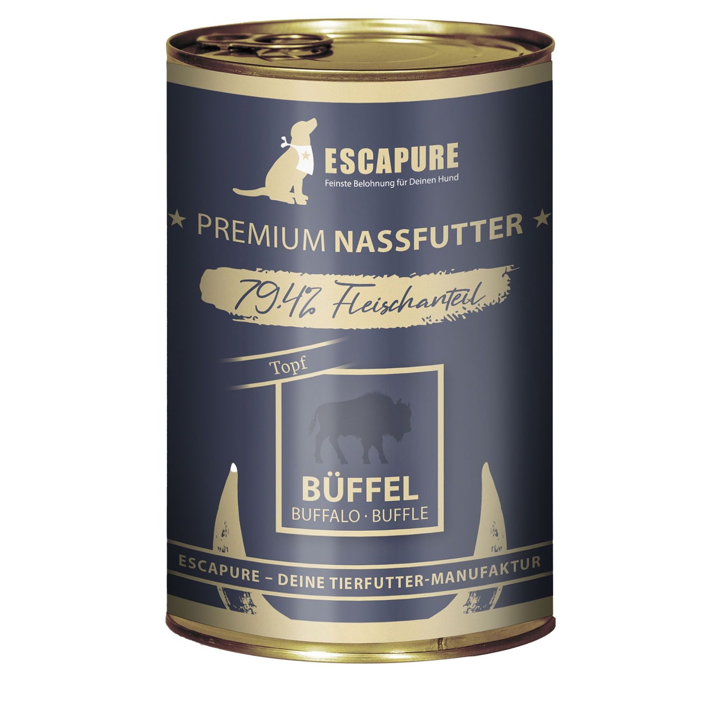 Escapure Büffel-Topf Dose