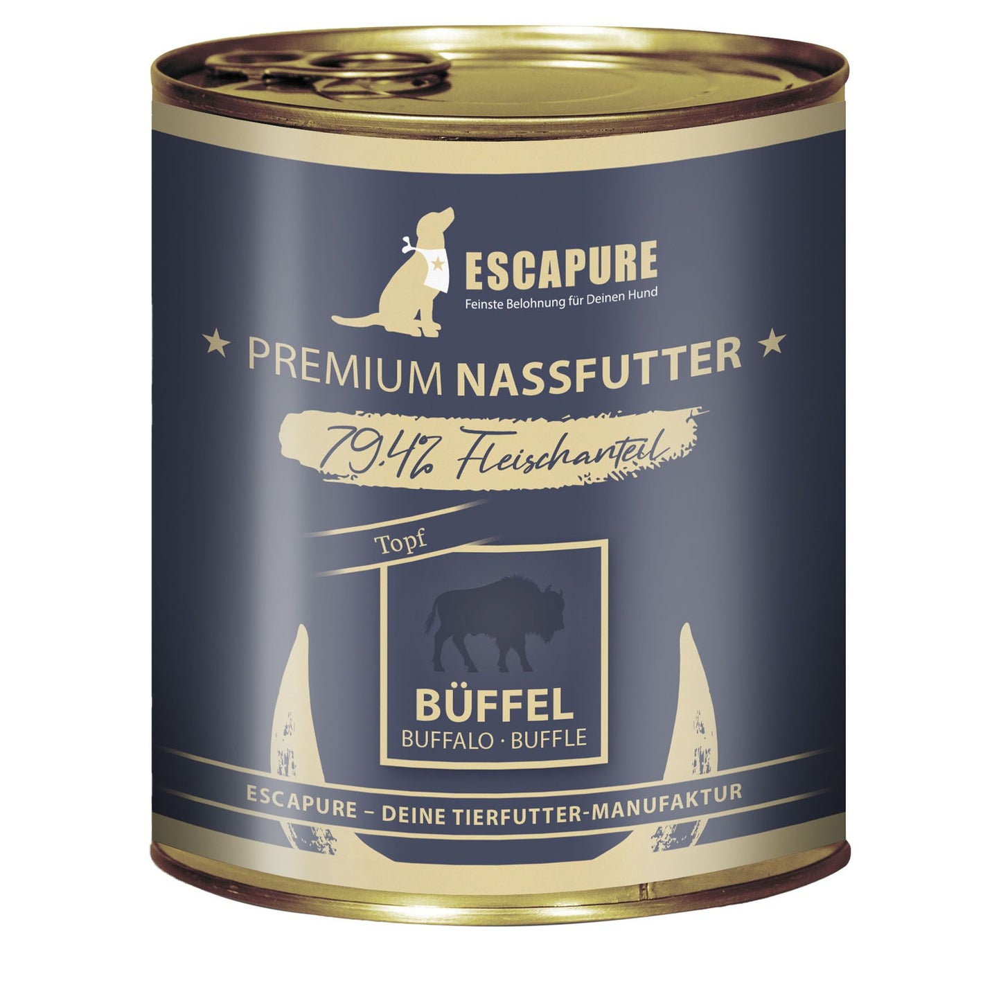 Escapure Büffel-Topf Dose
