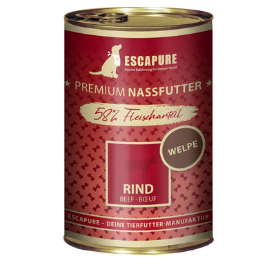 Escapure Welpen Rind Dose