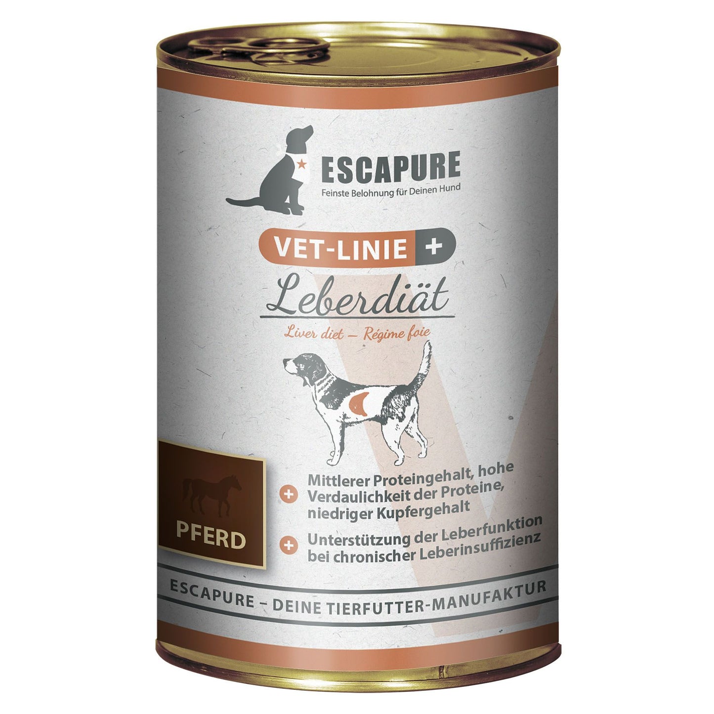 Escapure VET-Leberdiät Pferd