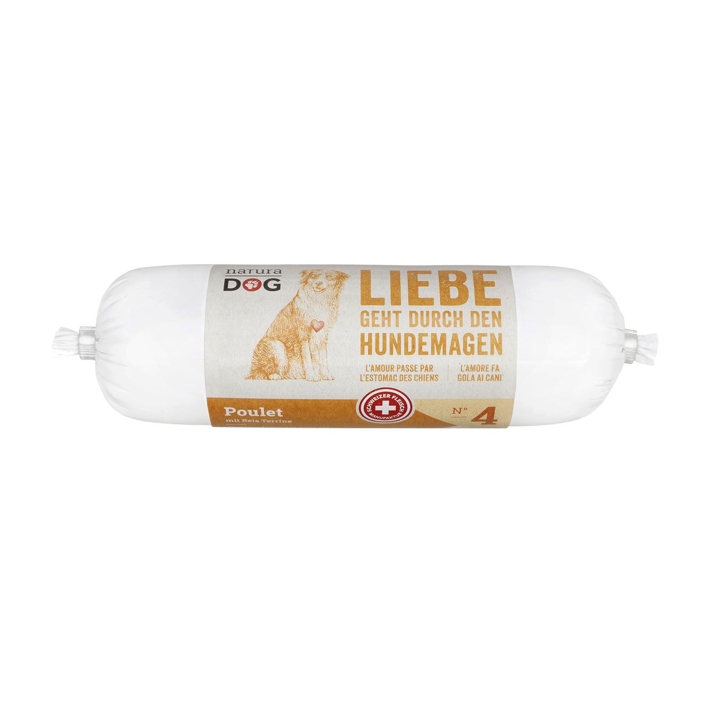 naturaDog Poulet mit Reis Terrine