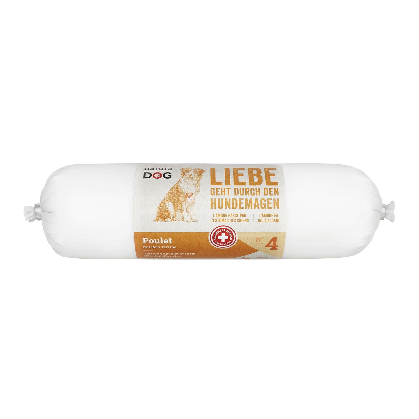 naturaDog Poulet mit Reis Terrine